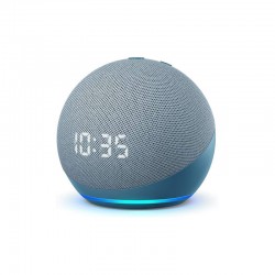 Echo Dot (4º geração): Smart Speaker com Relógio e Alexa