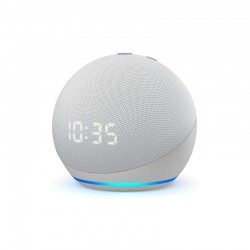 Echo Dot (4º geração): Smart Speaker com Relógio e Alexa